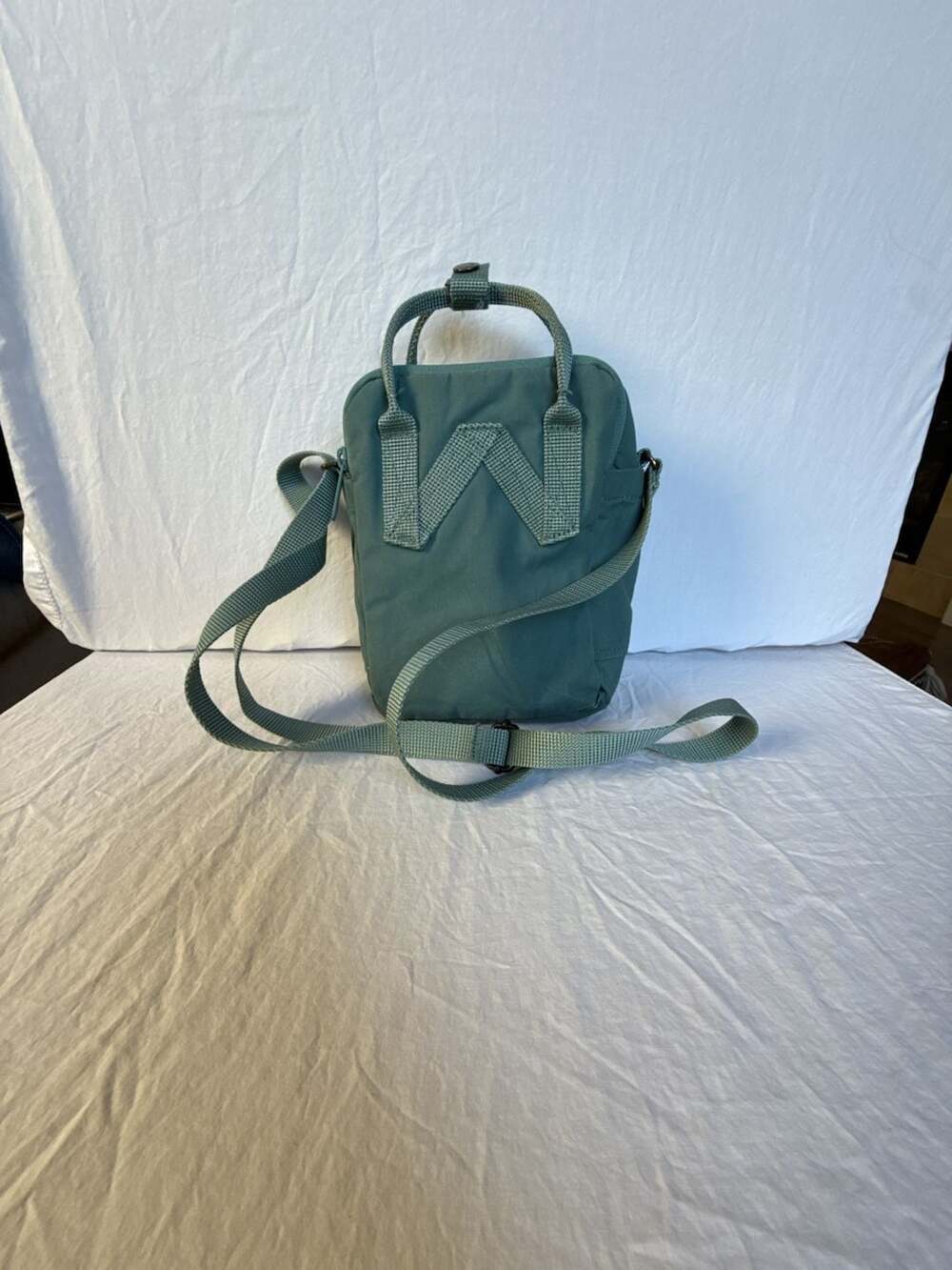 Fjallraven Kanken Sling Mini Crossbody Shoulder Bag Pack Sage Frost Green - Picture 9 of 9